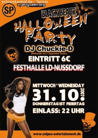 Black Beatz Halloween Party 07 Werbeplakat