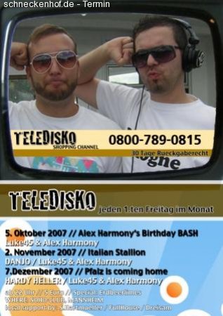 Teledisko Werbeplakat