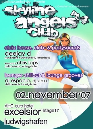 Skyline Angels Club pt.4 Werbeplakat