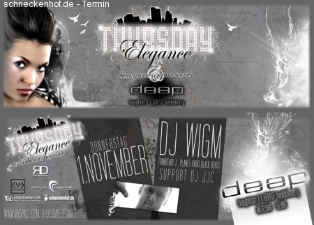 Thursday Elegance - R&B Night Werbeplakat