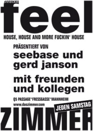 feel mit Seebase Werbeplakat