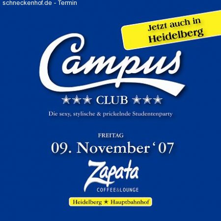 Campus Club Heidelberg Werbeplakat