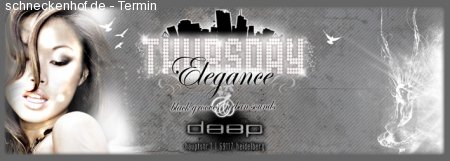 thursday elegance Werbeplakat