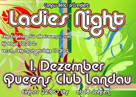 Ladies Night Werbeplakat