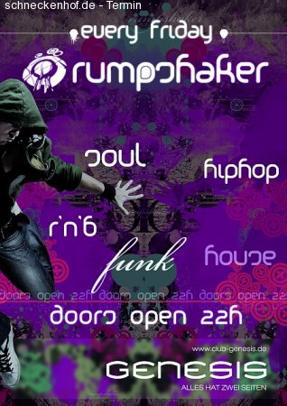 Friday Rump Shaker Werbeplakat