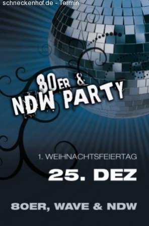 80er & NDW Party Werbeplakat