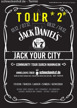 JackYourCity - TOUR 2 Werbeplakat