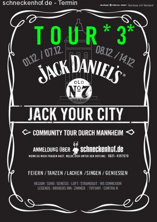 JackYourCity - TOUR 3 Werbeplakat