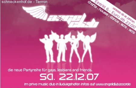 ANGEL CLUB Werbeplakat