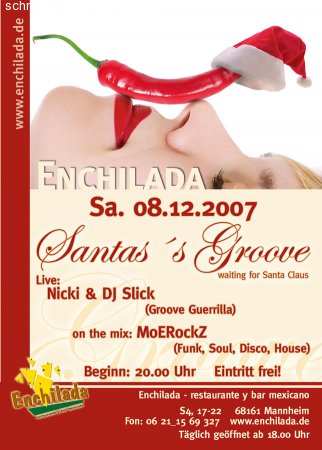 Santa's Groove Werbeplakat