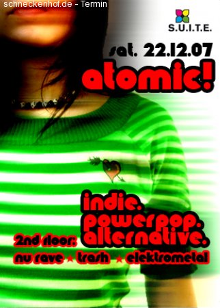 Atomic! Saturday Night Special Werbeplakat