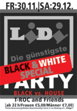 LIDI- Black & White Special Werbeplakat