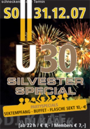 UE30- Silvester Special Werbeplakat