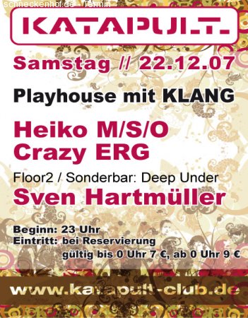 playhouse mit klang Werbeplakat