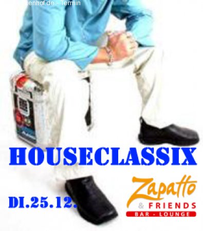 Houseclassix Werbeplakat