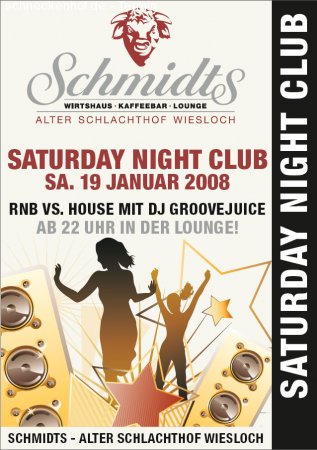 Saturday Night Club Werbeplakat