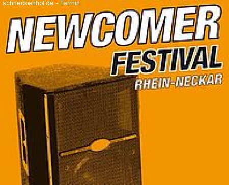 Newcomerfestival Rhein-Neckar Werbeplakat