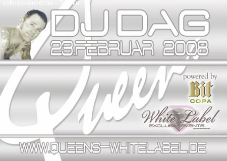 White Label pres. DJ Dag Werbeplakat