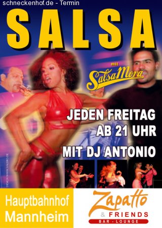 Salsa mit SalsaMora Werbeplakat