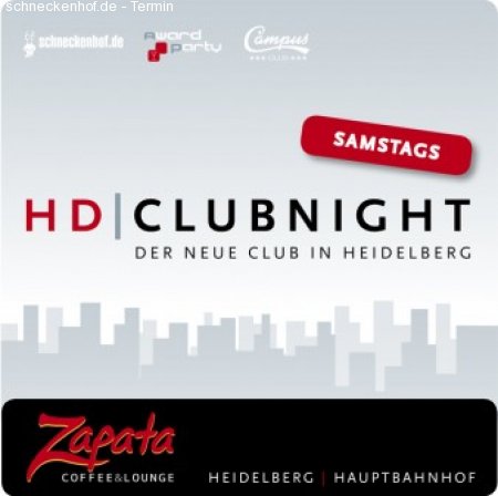 HD CLUBNIGHT Werbeplakat