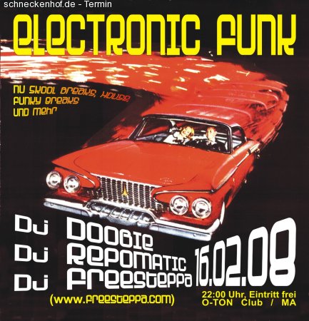 Electronic Funk Werbeplakat