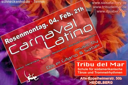 Carnaval Latino Werbeplakat