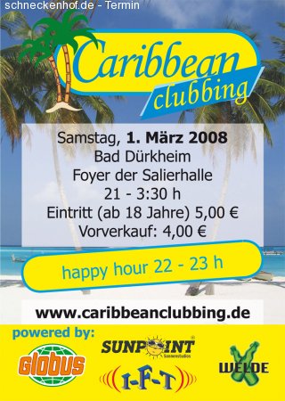 Caribbean Clubbing 2008 Werbeplakat