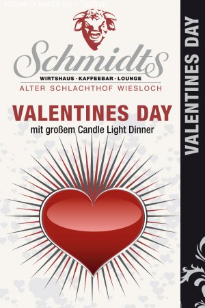 Valentines Day Werbeplakat