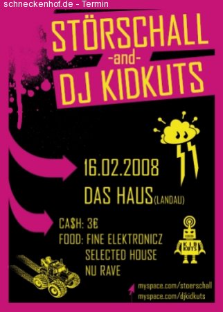 Störschall & DJ Kidkuts Werbeplakat