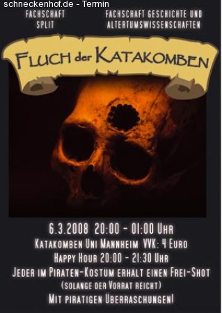 Histo/Split Fete - Piraten! Werbeplakat