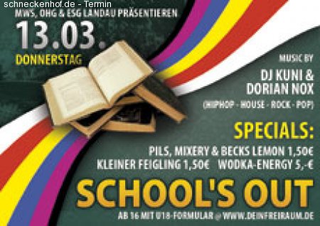 School Night Werbeplakat