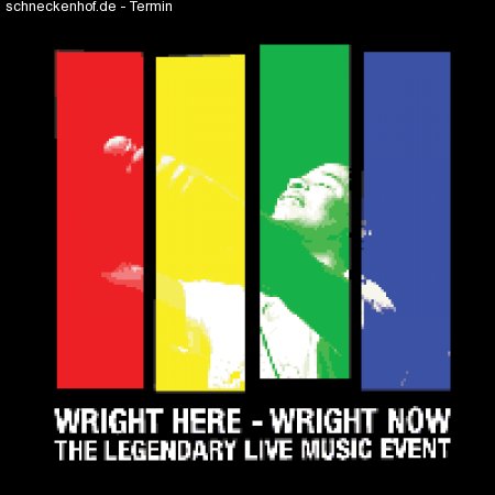 Wright here, Wright now Werbeplakat