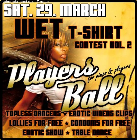 The Players Ball Werbeplakat