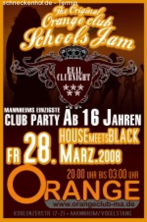 Real Clubnight Werbeplakat