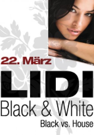 LIDI - Black & White Special Werbeplakat