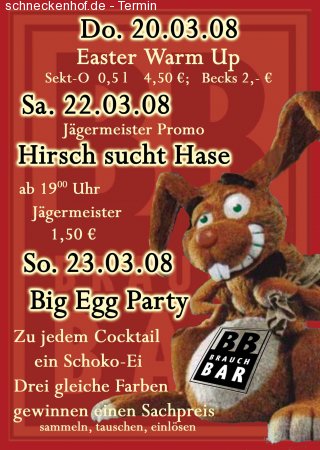 Hirsch sucht Hase Werbeplakat