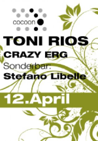 Toni Rios ( Cocoon ) @ Katapul Werbeplakat