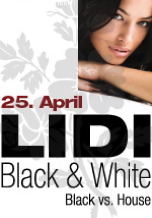 LIDI - Black & White Special Werbeplakat