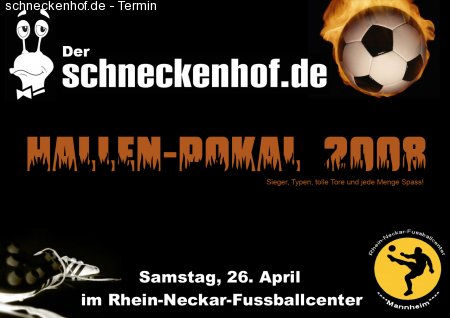 schneckenhof.de Hallen-Pokal Werbeplakat