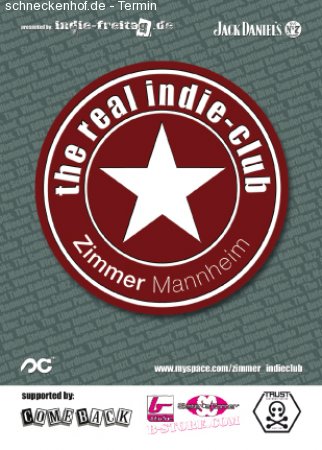 The Real Indie Club Werbeplakat