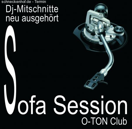 Sofa-Session Werbeplakat