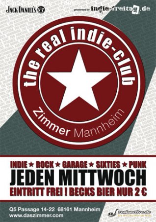 The Real Indie Club - Microsbo Werbeplakat