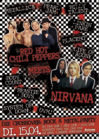 Red Hot Chili P. meets Nirvana Werbeplakat