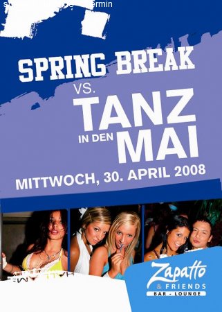 Spring Break Party Werbeplakat