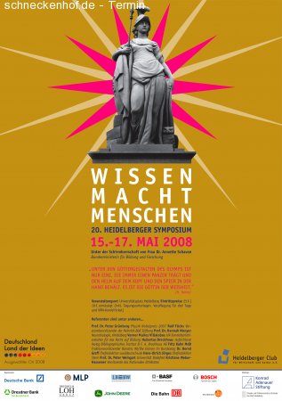 20. Heidelberger Symposium Werbeplakat