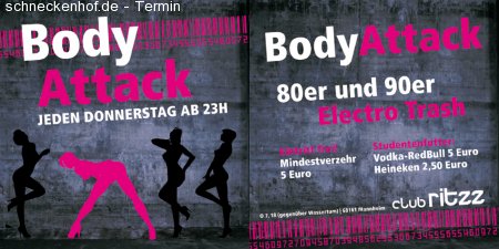 BodyAttack Werbeplakat