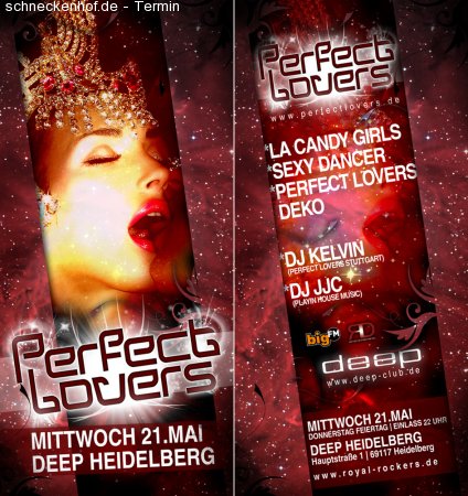 Perfect Lovers @ Deep Werbeplakat