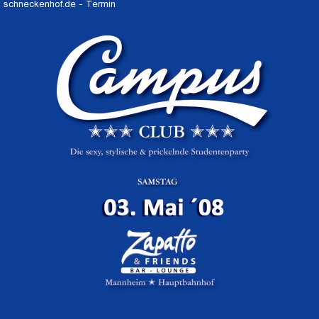 Campus Club Werbeplakat