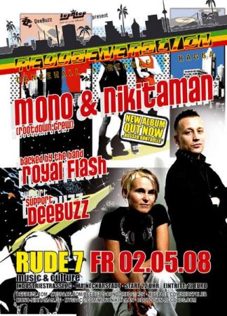 Mono & Nikitaman Werbeplakat