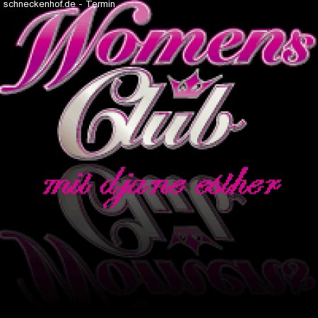 woman`s club Werbeplakat